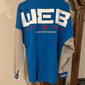 Marvel WEB Spider-Man Long Sleeve Team Engineering Shirt create for Disney